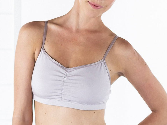 Astrid Jersey Bralette in Mauve