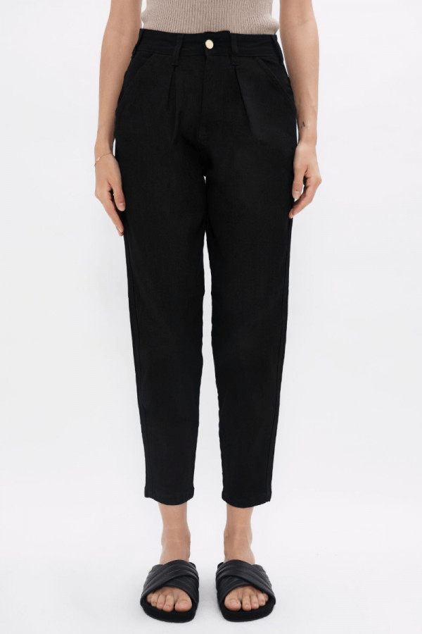 California LAX Barrel Jeans in Celeste - Veneka-Sustainable-Ethical-Bottoms-1 People Drop Ship
