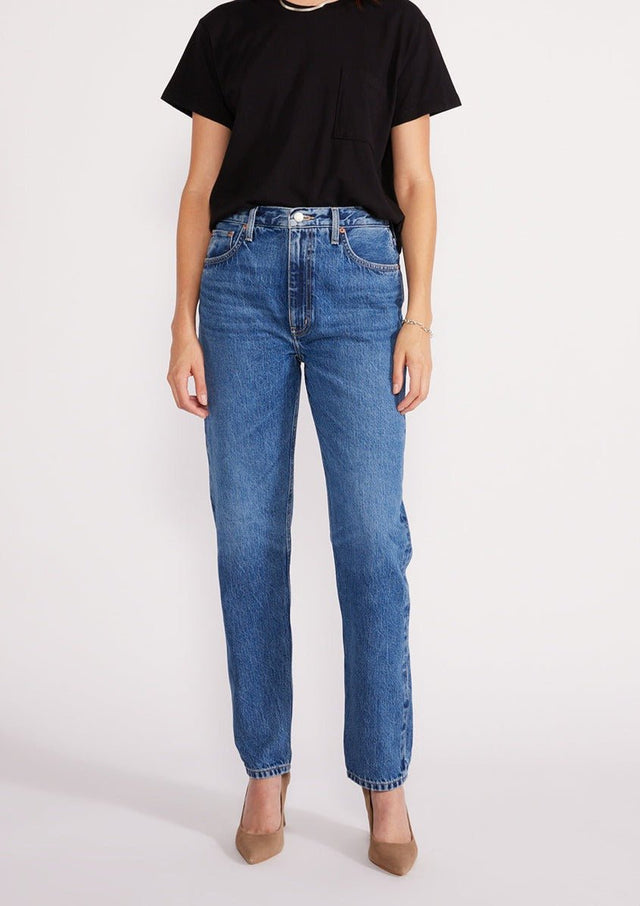 Finn Slim Straight - Under Current - Veneka-Sustainable-Ethical-Bottoms-Etica Denim Drop Ship