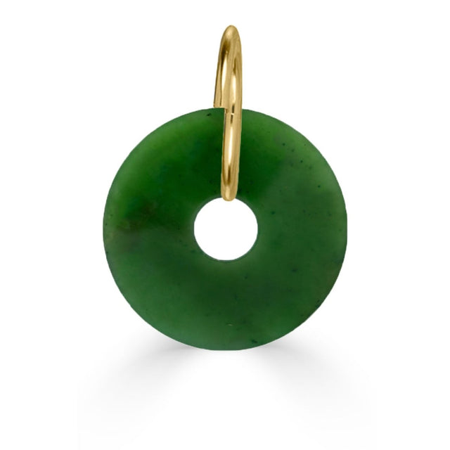 Jade Crystal Huggies - Veneka-Sustainable-Ethical-Earrings-Nunchi Drop Ship