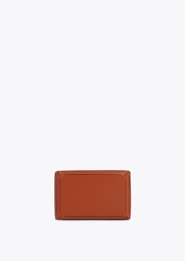 Origami Coin Case in Cognac - Veneka-Sustainable-Ethical-Bag-HEMINCUFF Drop Ship