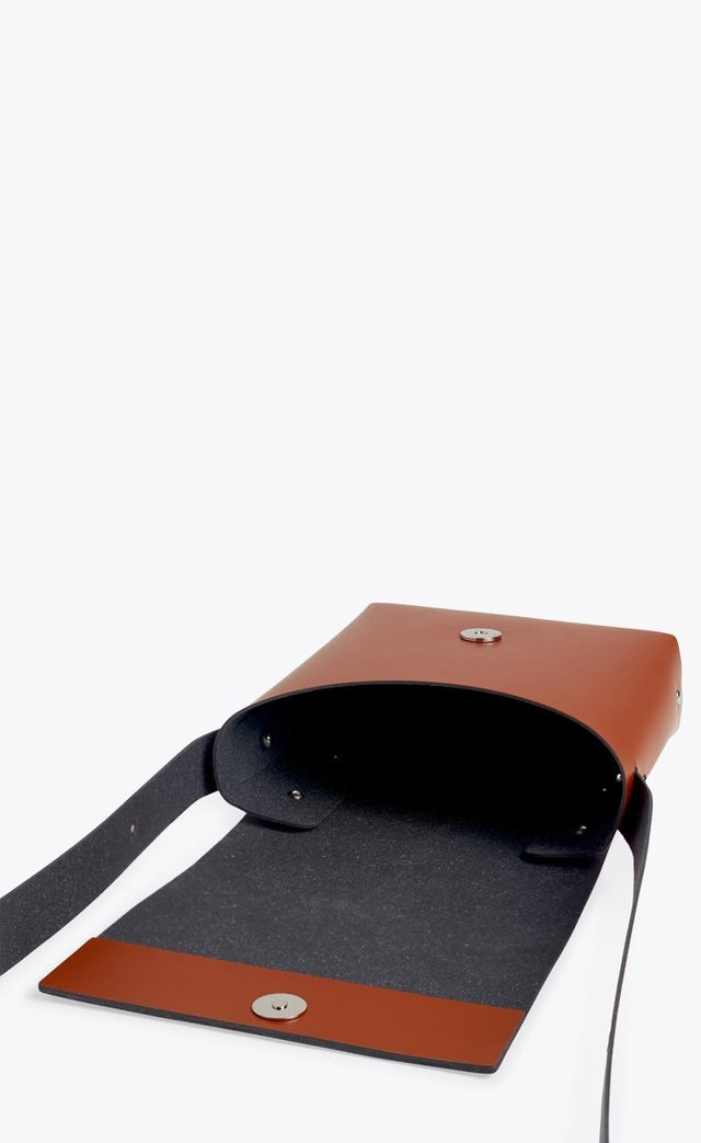 Origami Crossbody in Cognac - Veneka-Sustainable-Ethical-Bag-HEMINCUFF Drop Ship