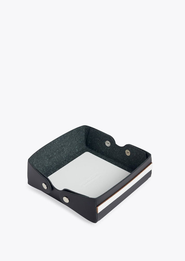 Origami Tray in Black - Veneka-Sustainable-Ethical-Bag-HEMINCUFF Drop Ship