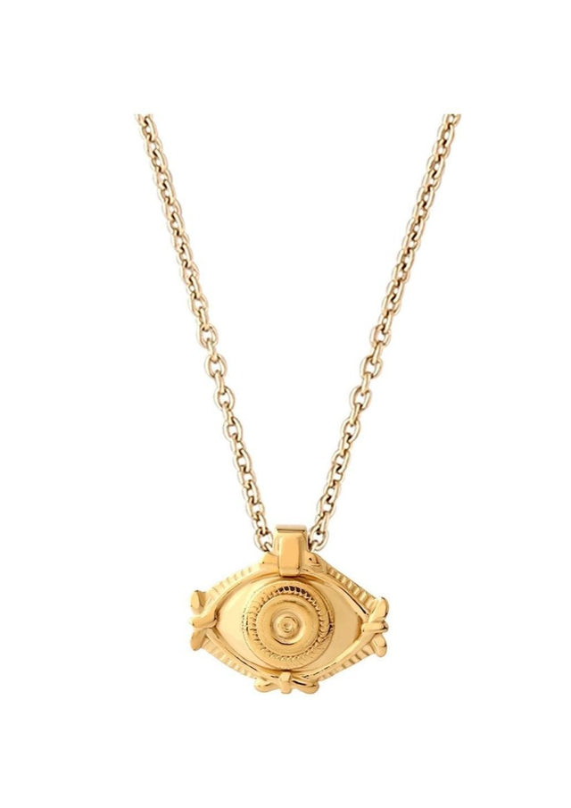 Protection Necklace in Gold - Veneka-Sustainable-Ethical-Jewelry-Astor & Orion Drop Ship