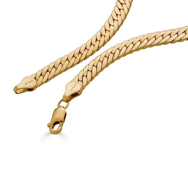 Recycled 14K Gold Filled Necklace - Veneka-Sustainable-Ethical-Jewelry-Nunchi Drop Ship