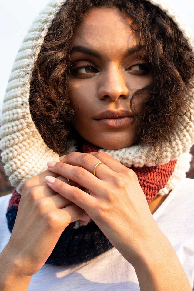 Snood Infinity Scarf in Multi-Color - Veneka-Sustainable-Ethical-Other-Indigenous Drop Ship