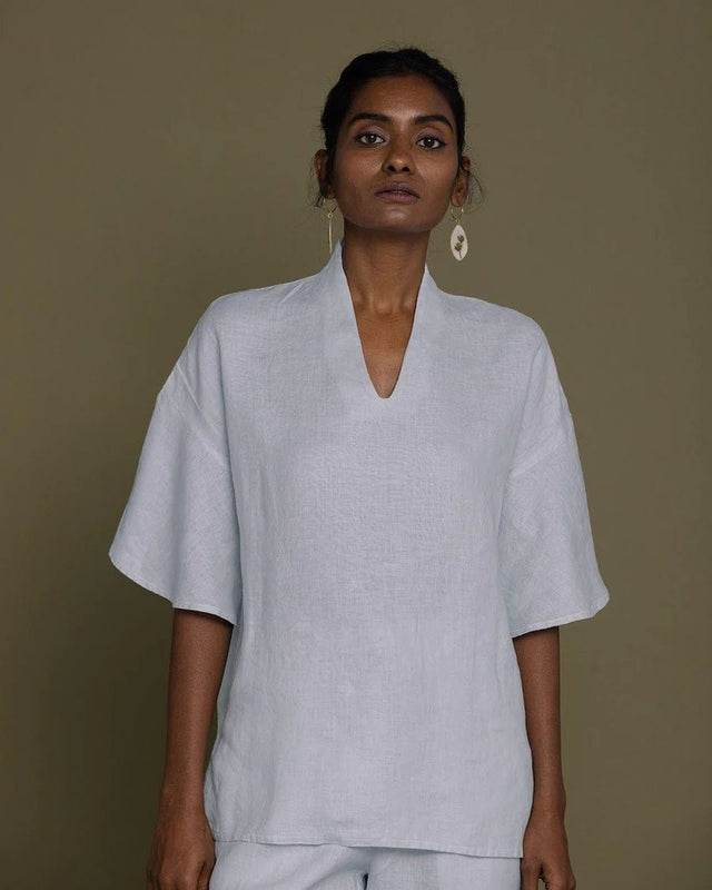 Wishing On Startdust Shirt in Summer Blue - Veneka-Sustainable-Ethical-Tops-Reistor Drop Ship