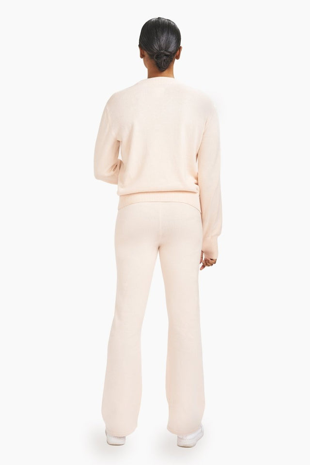 YesAnd x HAH Sweater Knit Top in Natural - Veneka-Sustainable-Ethical-Tops-YesAnd Drop Ship
