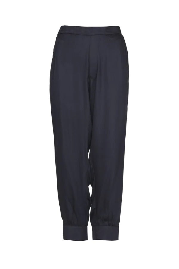 Allie Ankle Pants in Black - Veneka-Sustainable-Ethical-Bottoms-Neu Nomads Drop Ship