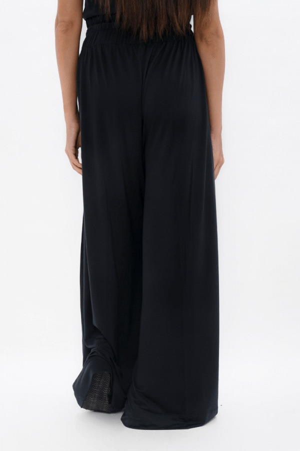 Ankara ESB Palazzo Jogger in Black Sand