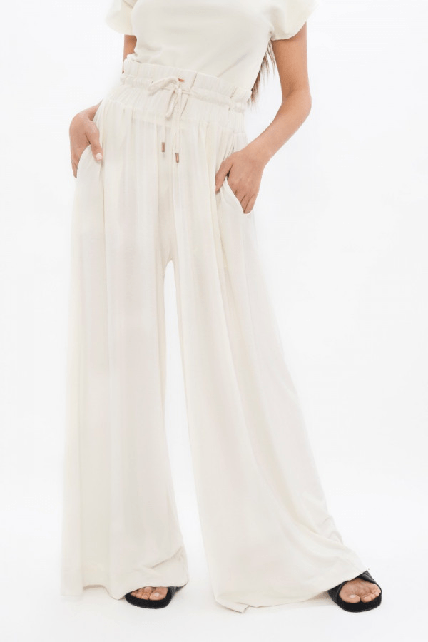 Ankara ESB Palazzo Jogger in Powder