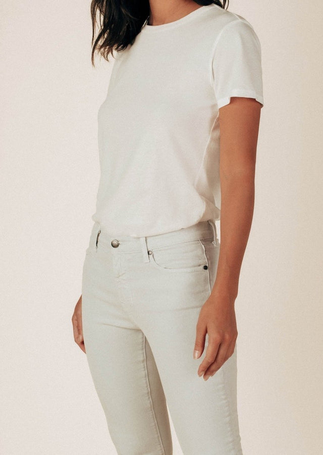 Annie 4-Pocket Pant in Ice Gray