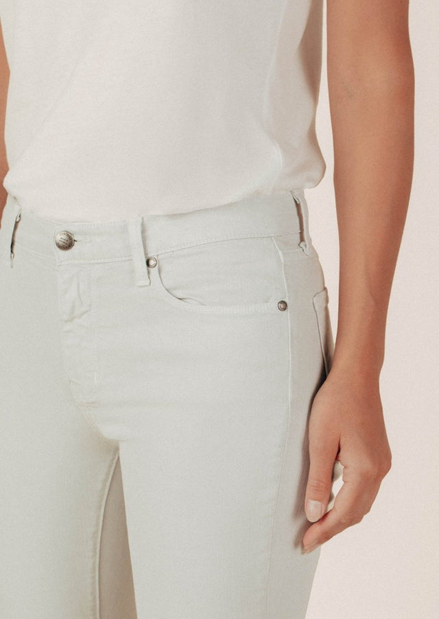 Annie 4-Pocket Pant in Ice Gray