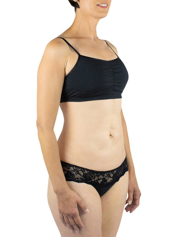 Astrid Jersey Bralette in Black