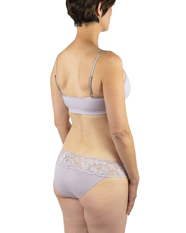 Astrid Jersey Bralette in Mauve