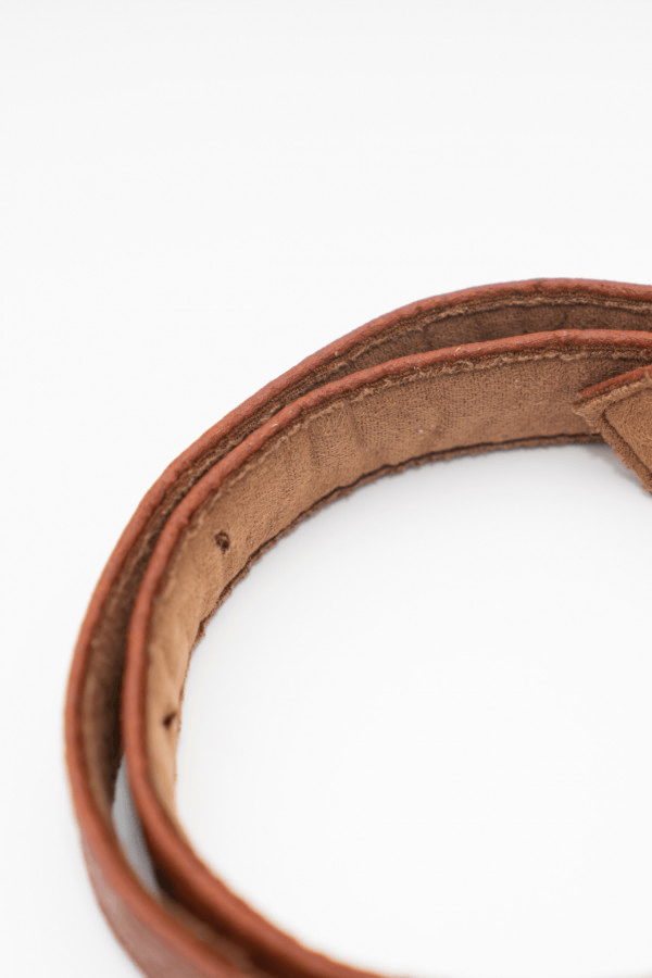 Berlin SXF Thin Belt in Canela - Veneka-Sustainable-Ethical-Bag-1 People Drop Ship