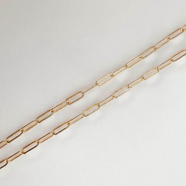 Billie Paper Clip Chain Bracelet - Veneka-Sustainable-Ethical-bracelet-Astor & Orion Drop Ship