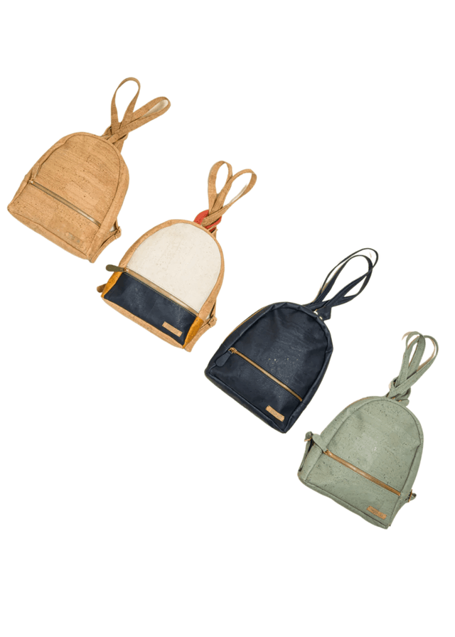 Brunch Pack in Blue - Veneka-Sustainable-Ethical-Bag-Tiradia Cork Drop Ship