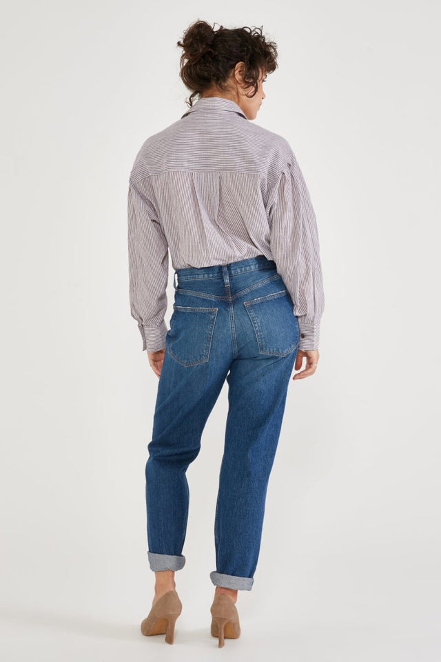 Bryce High Rise Boyfriend - Cedar Breaks - Veneka-Sustainable-Ethical-Bottoms-Etica Denim Drop Ship