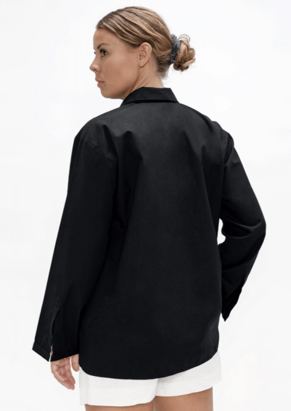 Budapest BUD Wide Fit Shirt in Eclipse - Veneka-Sustainable-Ethical-Tops-1 People Drop Ship