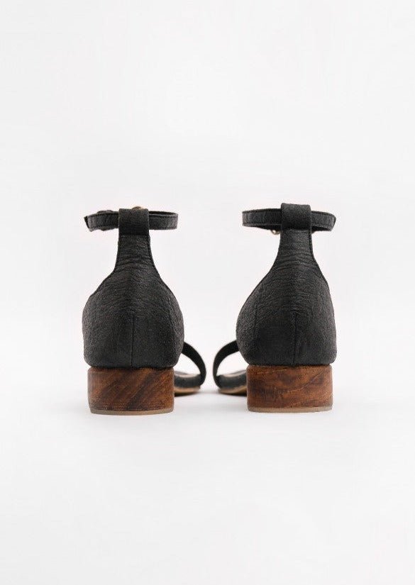 Chicago Heels in Charcoal - Veneka-Sustainable-Ethical-Other-1 People Drop Ship