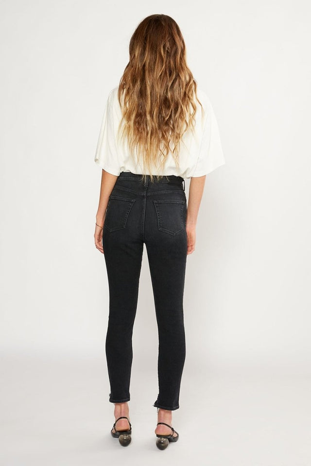 Cindy High Rise Skinny in Black Creek - Veneka-Sustainable-Ethical-Bottoms-Etica Denim Drop Ship