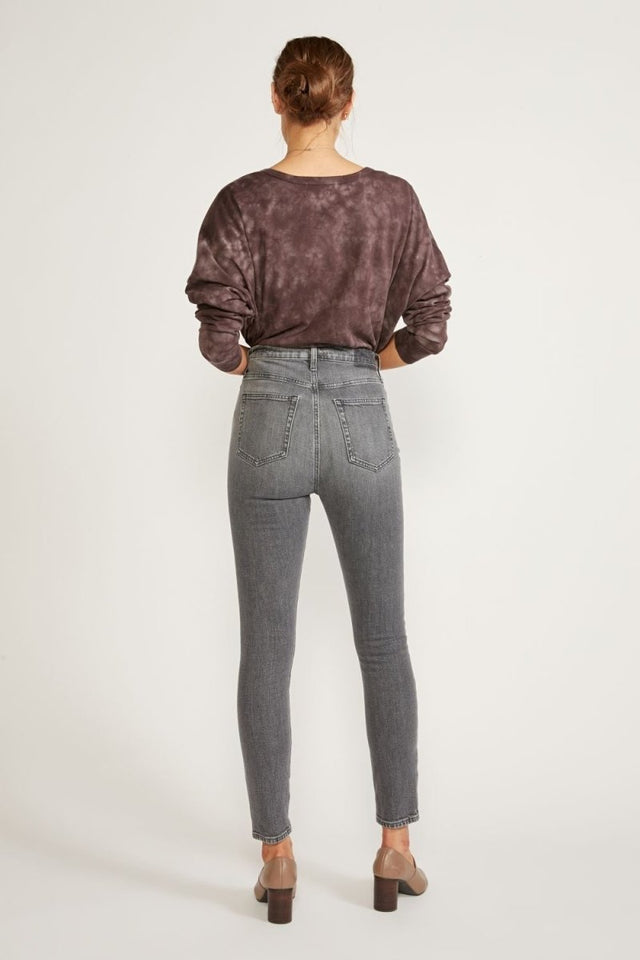 Cindy High Rise Skinny in Desert - Veneka-Sustainable-Ethical-Bottoms-Etica Denim Drop Ship
