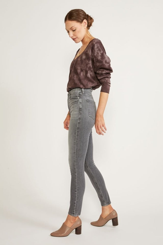 Cindy High Rise Skinny in Desert - Veneka-Sustainable-Ethical-Bottoms-Etica Denim Drop Ship