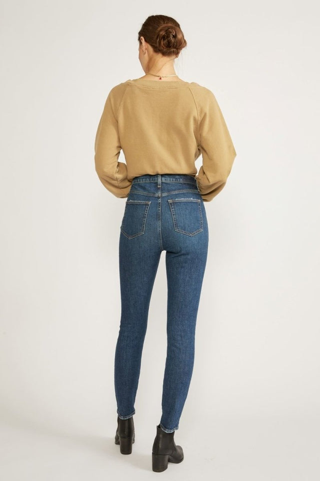 Cindy High Rise Skinny in Elder Creek - Veneka-Sustainable-Ethical-Bottoms-Etica Denim Drop Ship