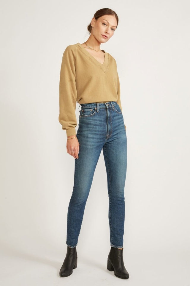 Cindy High Rise Skinny in Elder Creek - Veneka-Sustainable-Ethical-Bottoms-Etica Denim Drop Ship