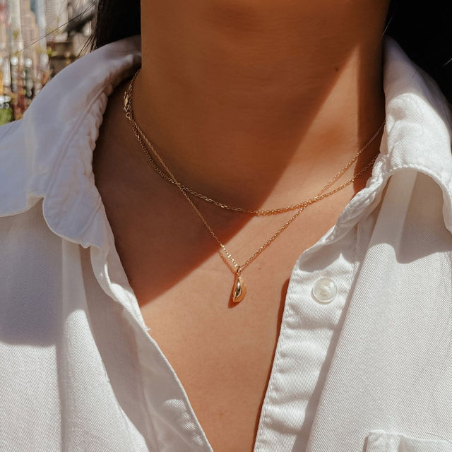 Coco Dumpling Necklace - Veneka-Sustainable-Ethical-Necklaces-Nunchi Drop Ship