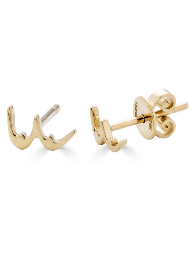 Colette Boob Earrings in Yellow Gold - Veneka-Sustainable-Ethical-Jewelry-Nunchi Drop Ship