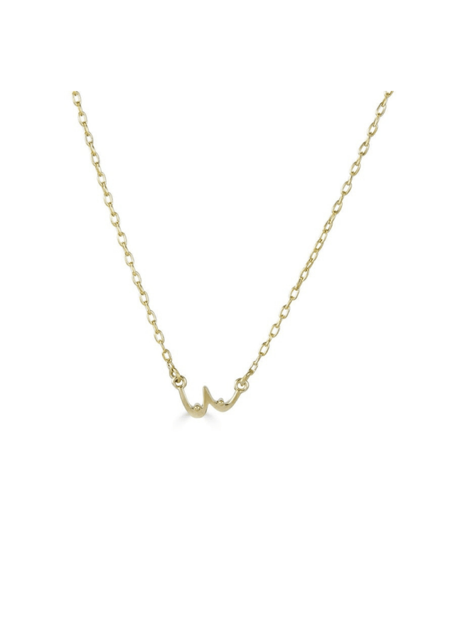 Colette Recycled 14K Gold Pendant Necklace - Veneka-Sustainable-Ethical-Jewelry-Nunchi Drop Ship