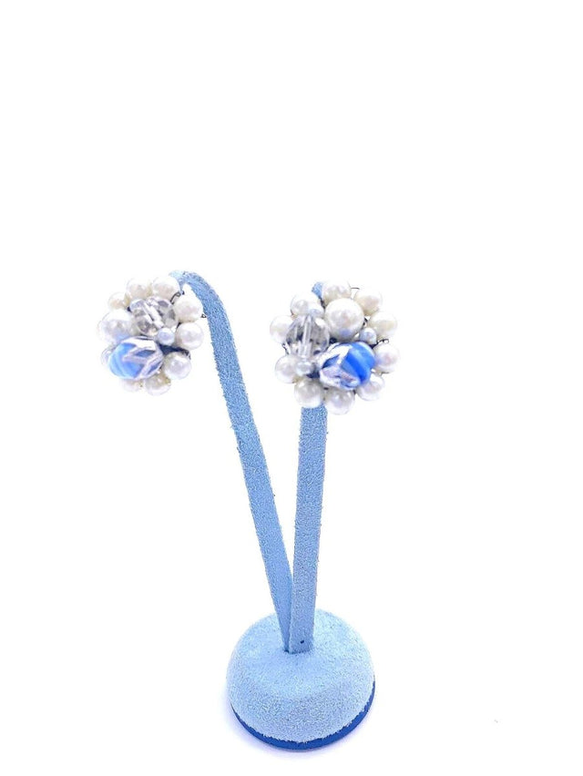 Crush Cluster Earrings - Veneka-Sustainable-Ethical-Jewelry-Stella Lucchi Drop Ship