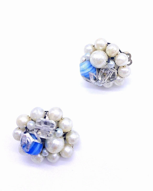 Crush Cluster Earrings - Veneka-Sustainable-Ethical-Jewelry-Stella Lucchi Drop Ship