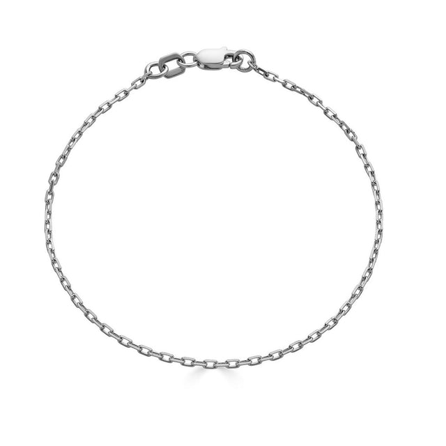 Dainty Diamond Cut Paperclip Chain Bracelet - Veneka-Sustainable-Ethical-Bracelets-Nunchi Drop Ship