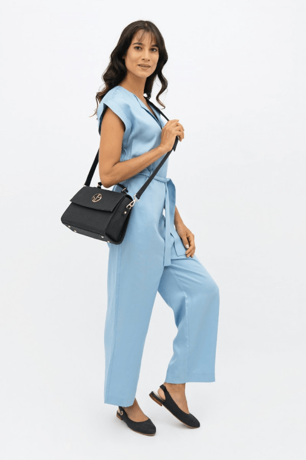 Dakar DSS Straight Leg Jumpsuit in Sommerhus - Veneka-Sustainable-Ethical-Dresses-1 People Drop Ship