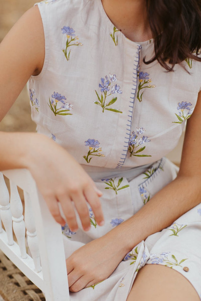 Dress in Sweet Lavender Sun - Veneka-Sustainable-Ethical-Dresses-Em & Shi Drop Ship