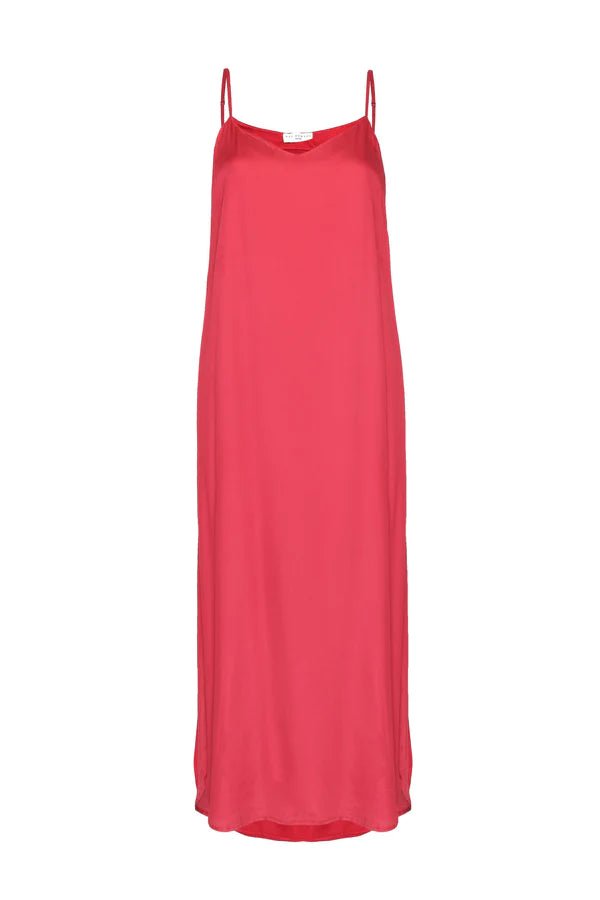 Easy Slip Dress in Fuchia - Veneka-Sustainable-Ethical-Dresses-Neu Nomads Drop Ship