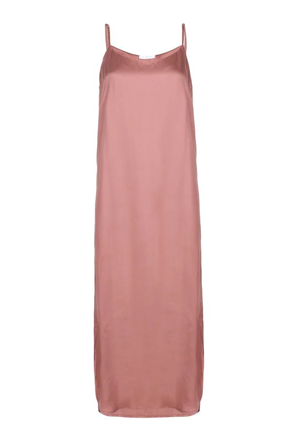 Easy Slip Dress in Terra - Veneka-Sustainable-Ethical-Dresses-Neu Nomads Drop Ship