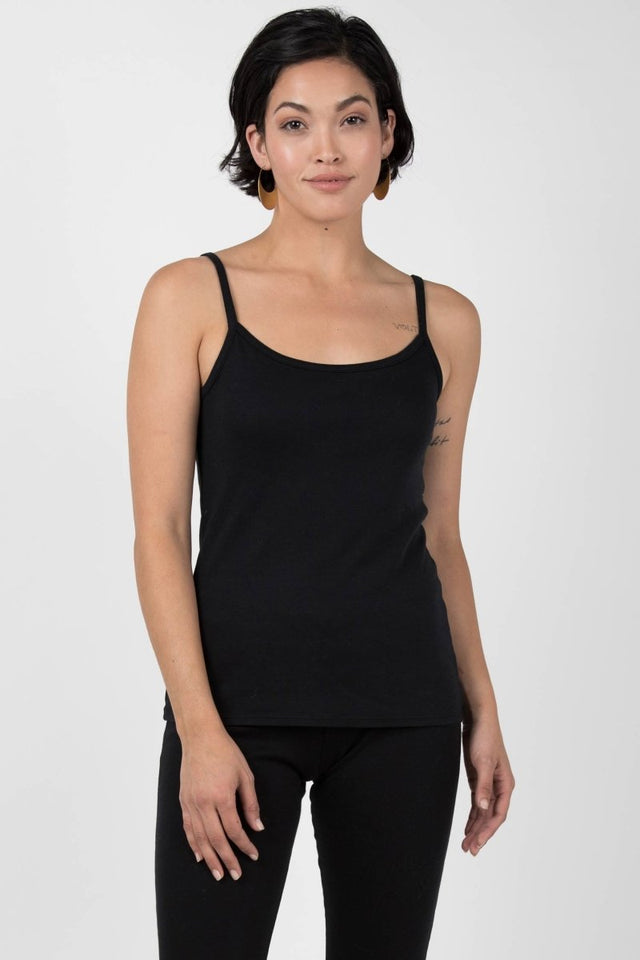 Essential Camisole in Navy - Veneka-Sustainable-Ethical-Tops-Indigenous Drop Ship
