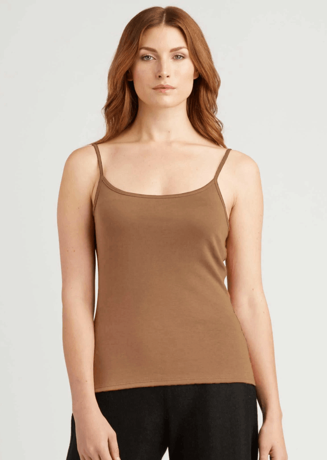 Essential Camisole in Sedona - Veneka-Sustainable-Ethical-Tops-Indigenous Drop Ship