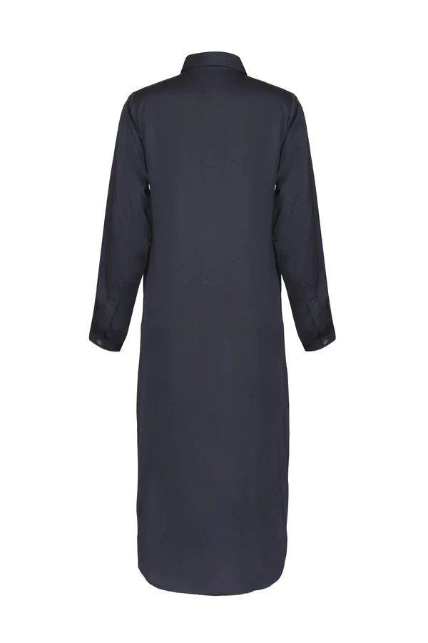 Essential Shirt Dress in Black - Veneka-Sustainable-Ethical-Dresses-Neu Nomads Drop Ship