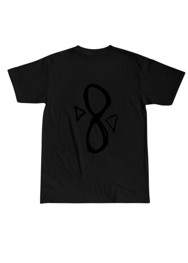 Ferox Unisex Tee in Black - Veneka-Sustainable-Ethical-Tops-J&R Artisan Fashion Drop Ship