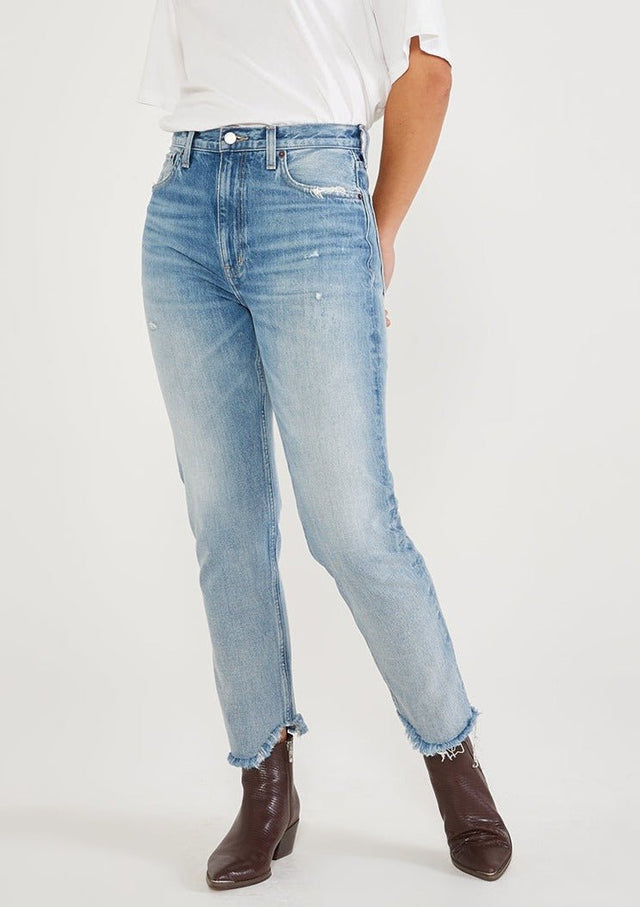 Finn Slim Straight in Still Water - Veneka-Sustainable-Ethical-Bottoms-Etica Denim Drop Ship