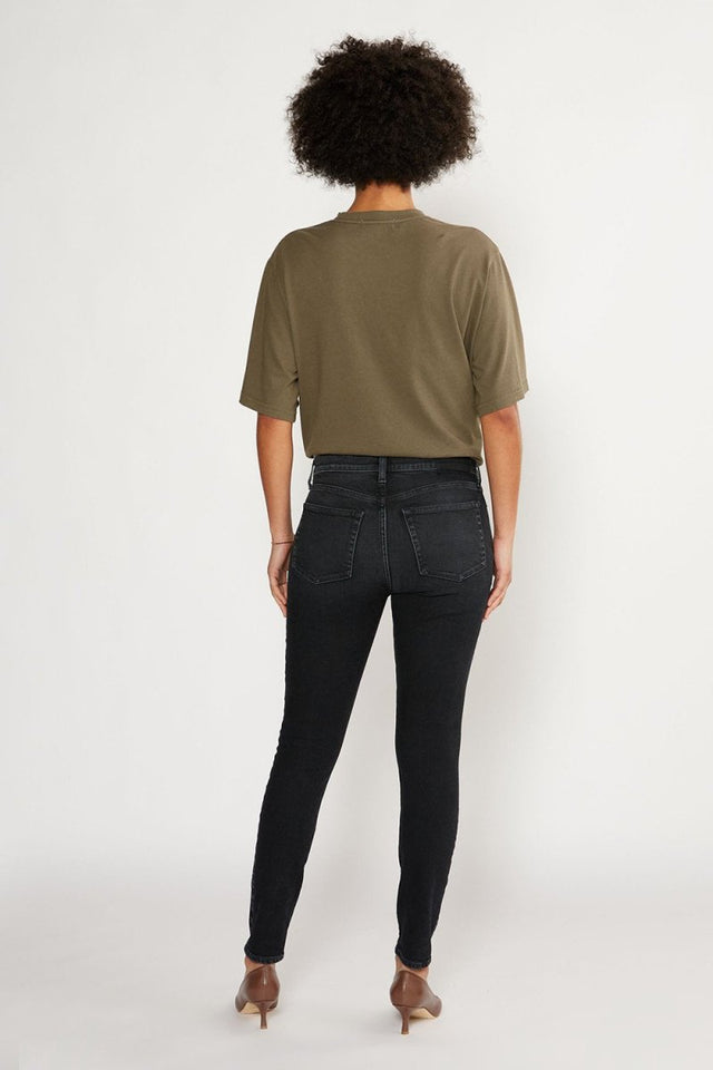 Giselle Mid Rise Skinny in Black Creek - Veneka-Sustainable-Ethical-Bottoms-Etica Denim Drop Ship