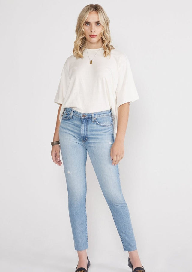 Giselle Mid Rise Skinny in Rock Pool Clean - Veneka-Sustainable-Ethical-Bottoms-Etica Denim Drop Ship