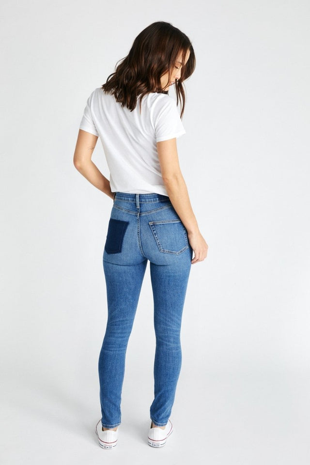 Giselle Skinny in Aspen - Veneka-Sustainable-Ethical-Bottoms-Etica Denim Drop Ship