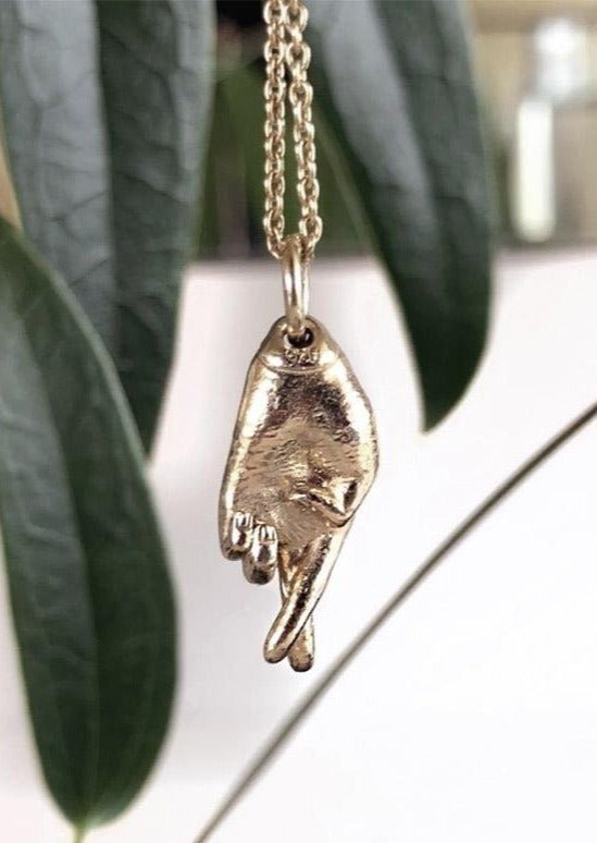Good Luck Charm Necklace in Gold - Veneka-Sustainable-Ethical-Jewelry-Astor & Orion Drop Ship