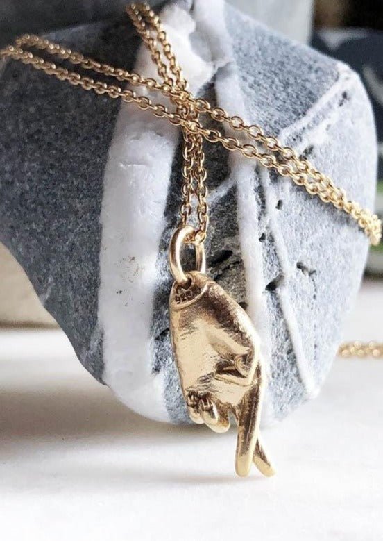 Good Luck Charm Necklace in Gold - Veneka-Sustainable-Ethical-Jewelry-Astor & Orion Drop Ship